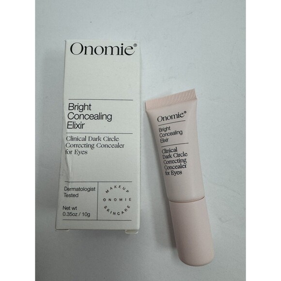 Onomie Bright Concealing Elixir Montagu Light Warm 0.35oz Dark Circle Correcting - Picture 1 of 5